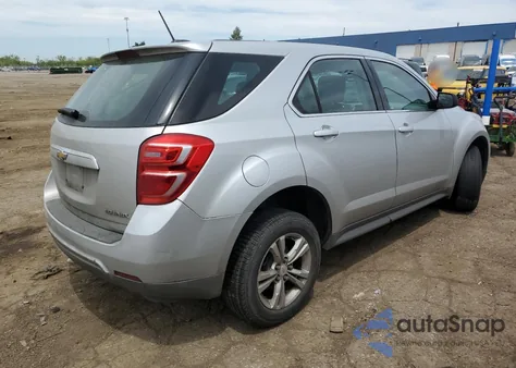 2016 Chevrolet Equinox Ls из США, поврежденный, VIN 2GNALBEK5G1121663